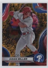 2024 Bowman's Best Top Prospects Gold Lava Refractor /50 Aidan Miller #TP-17