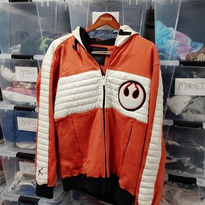 Marc Ecko Star Wars Rebel Hoodie Size Xl Good Some Wear A331ed