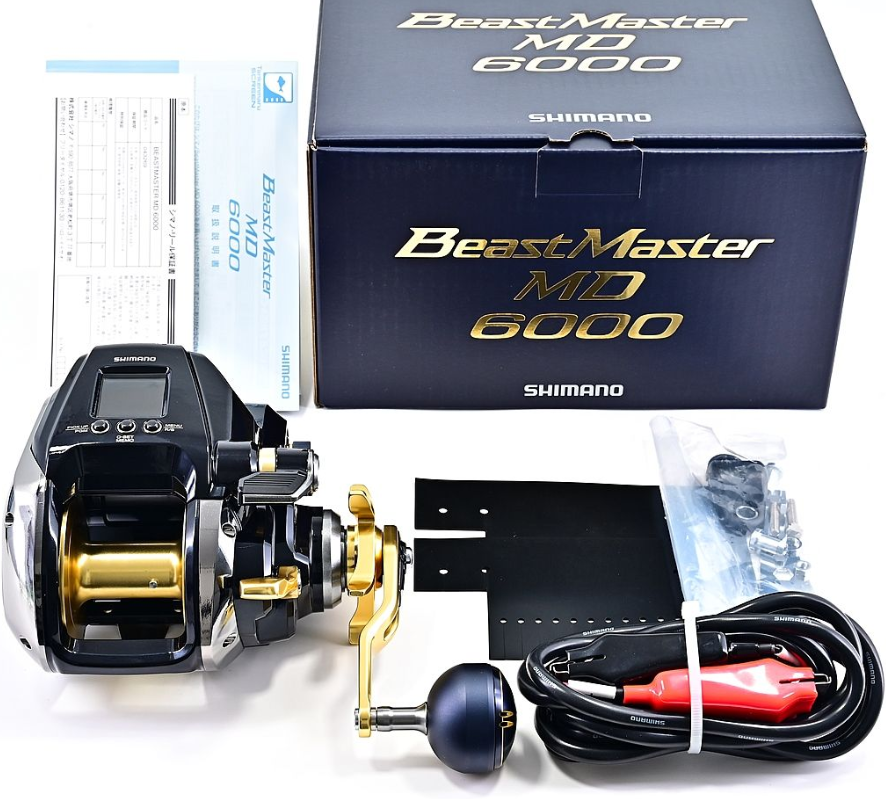 Shimano 22 Beastmaster MD 6000 Electric Reel - Multicolor for sale