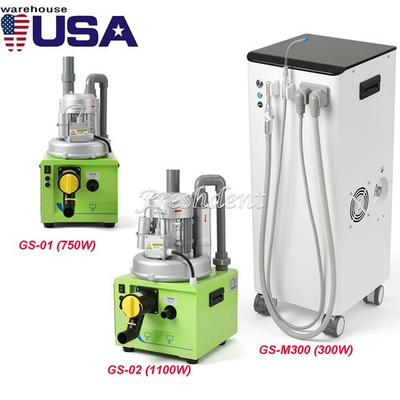 #ad #ad Portable Dental Mobile Suction Unit System Negative Pressure Pump High Volume $694.32