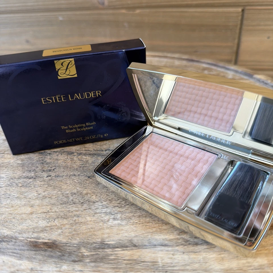 Estee Lauder Pure Color The Sculpting Blush SENSUOUS ROSE .24 oz / 7g - Image 2 of 4