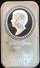 1977 James Carter President Cameo Madison Mint Bullion-0.999 Silver 1 Oz Art Bar
