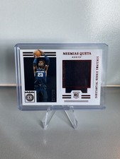 2021 Chronicles Draft Neemias Queta Encased Substantial Rookie Swatches Red /199