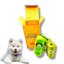 Distributeur sacs de crottes pour chien animaux compagnie parfumés et bio