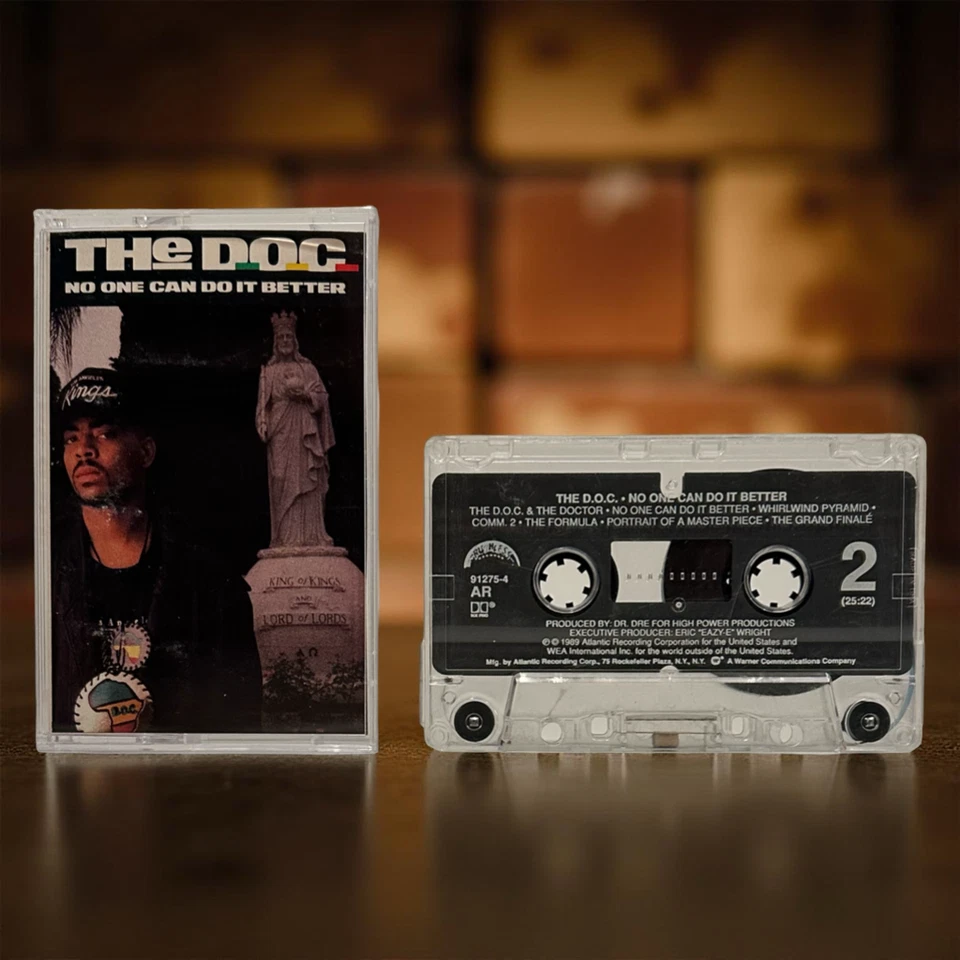 •THE D.O.C. ~ NO ONE CAN DO IT BETTER• ~1989 OG PRESSING~ (CASSETTE TAPE) - Image 3 of 4