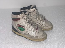 Vintage 1991 Teenage Mutant Ninja Turtle High Top Sneakers - Children Size 8 1/2