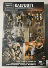 MEGA Call of Duty Desert Snipers vs. Mercenaries Builder Set - GCP06 Fast Ship