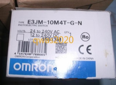 1Pcs New Omron Photoelectric Switch E3JM-10M4T-G-N 24-240VAC