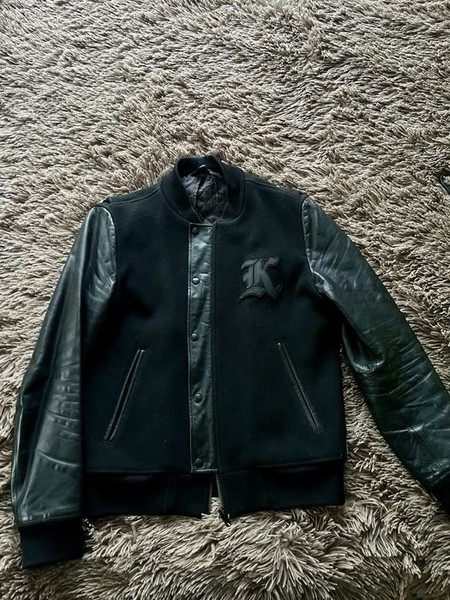 Men The Kooples Bomber Black Other Material 36