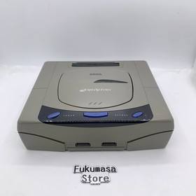 Sega Saturn Console only HST-3210 Gray NTSC-J Japanese System Tested Working