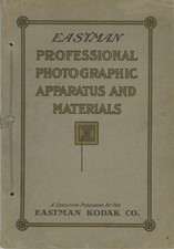 Eastman Kodak Company / EASTMAN PROFESSIONAL PHOTOGRAPHIC APPARATUS 1915