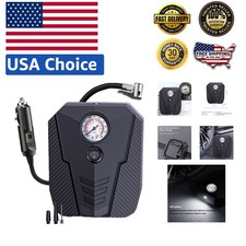 Heavy Duty Portable Air Compressor Car Tire Inflator Electric Pump Auto 12V