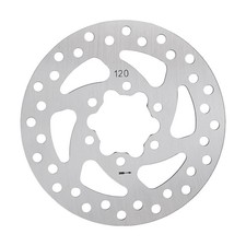 Rotorbremse Scheibenbremse Bremsen Edelstahl Silber Tragenresistent 120 Mm – Bild 7