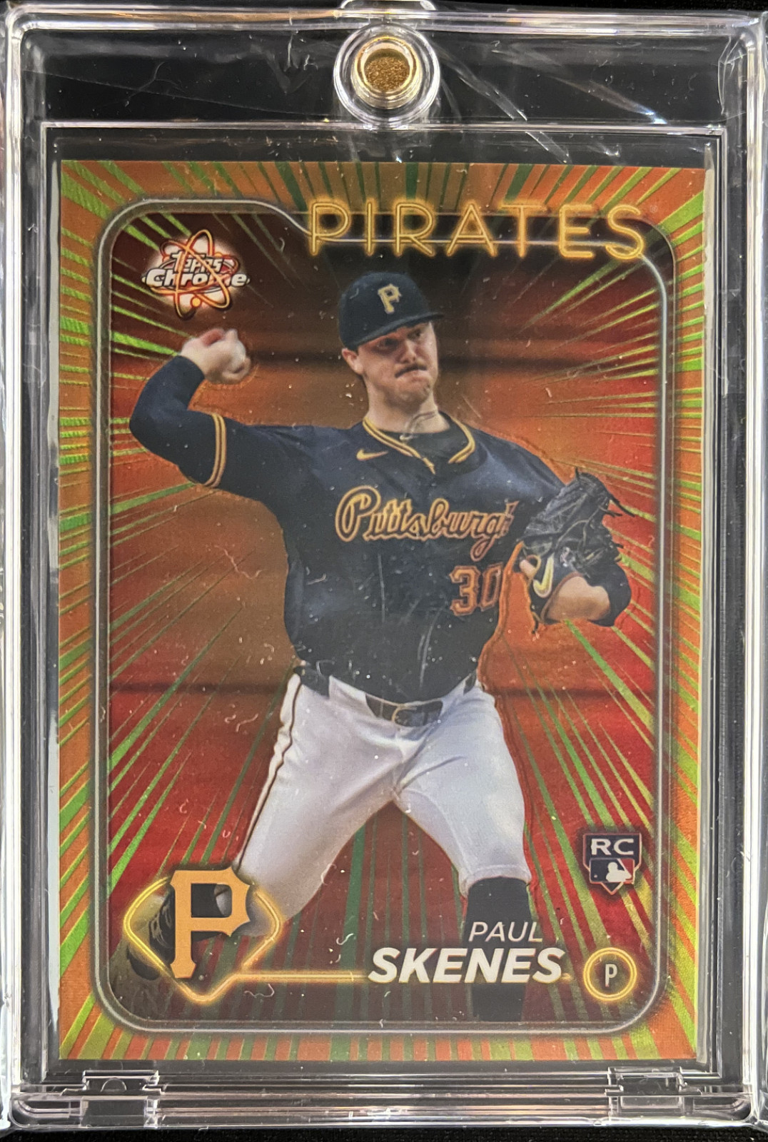 2024 Topps Chrome Update - Paul Skenes Radiating Rookies RC RR-21