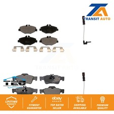Front Rear Ceramic Disc Brake Pads And Wear S...