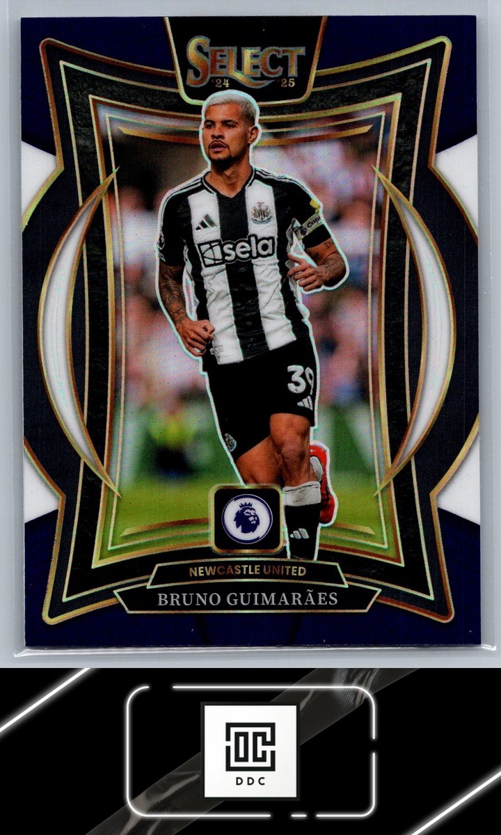 Newcastle United ブルーノギマランイス　正規品 2024-25 Panini Select Premier League #86 Bruno Guimaraes Blue | eBay