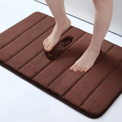 Super saugfähige Mikrofaser Badematte - rutschfest, weich & moderner Badvorleger