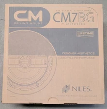 Niles CM7BG In-Ceiling 2-Way 7"-Inch Loudspeaker - NEW