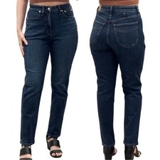 madewell the curvy perfect vintage jean myers wash dark blue nn495 women size 26