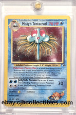 Pokémon MISTY'S TENTACRUEL 10/132 Holo Rare Gym Heroes - Played 🍒 on eBay