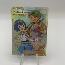 Mallow & Lana 231/236 Pokémon Cosmic Eclipse Full Art Pokemon Card
