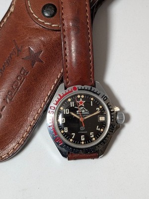 Russische Uhr Vostok Komandirskie Tank '90 2414 Grade B