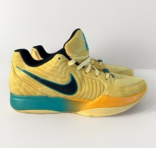 Nike Ja 2 Out My Body Basketball Shoes Men  s 9 Yellow Teal FD7328-700