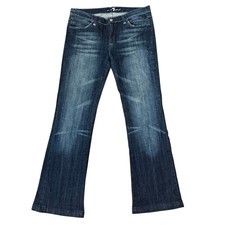 7 for All Mankind Bootcut Jeans Dark Wash Size 31