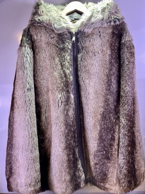 Excelled Men s Collection Hooded Faux Fur Men s Medium ~ Excellent Condition