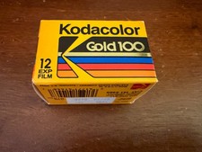 Expired 12 Exp Kodak Kodacolor Gold 100 Film 24 x 36mm 1990