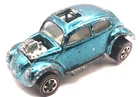 Hot Wheels Redline 1967 Custom Volkswagen HK Aqua Teal VW Bug w Sunroof Glass