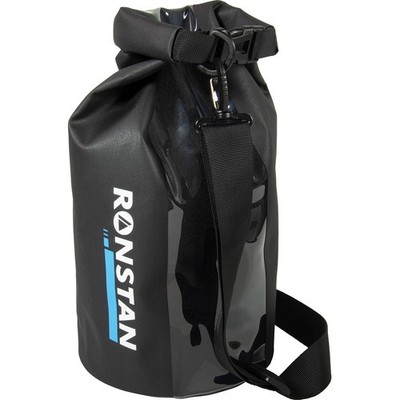Ronstan Dry Roll Top - 10L Bag - Black w/Window RF4012 UPC 9316800618163