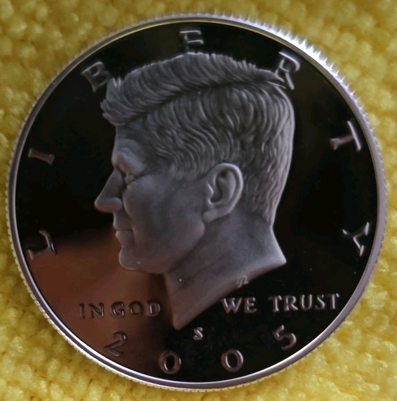 2005 S Kennedy Half Dollar Silver Proof Coin San Francisco Uncirculated 