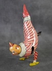Marx Japanese Tin Litho Wind Up 5" Tall Clown Standing On Hands Works #W3