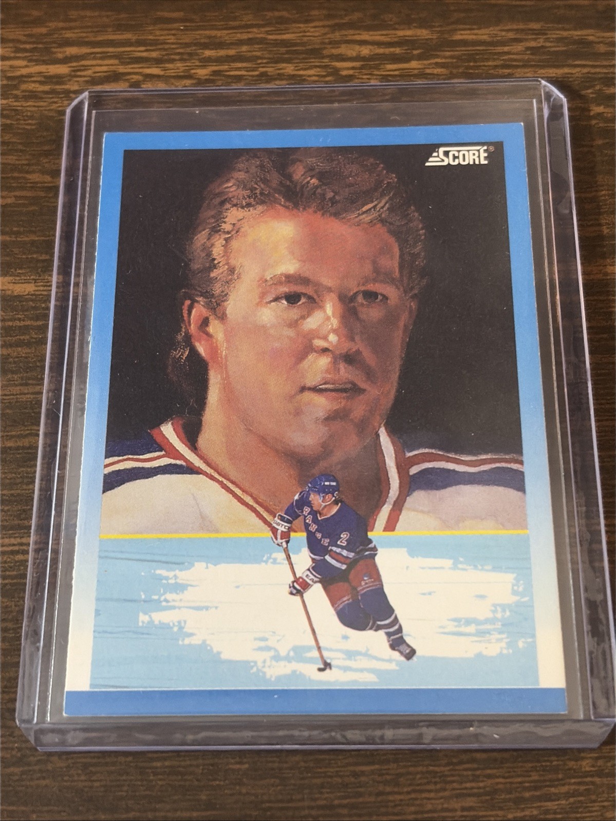 1991-92 Score Canadian - Dream Team Brian Leetch #373 New York Rangers (A)