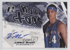 2008-09 Upper Deck Radiance Name Tag JaVale McGee #NT-JM Patch Auto Tag 7a1