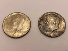 Lot of 2 - 1964 Kennedy Half Dollars - 90% Silver