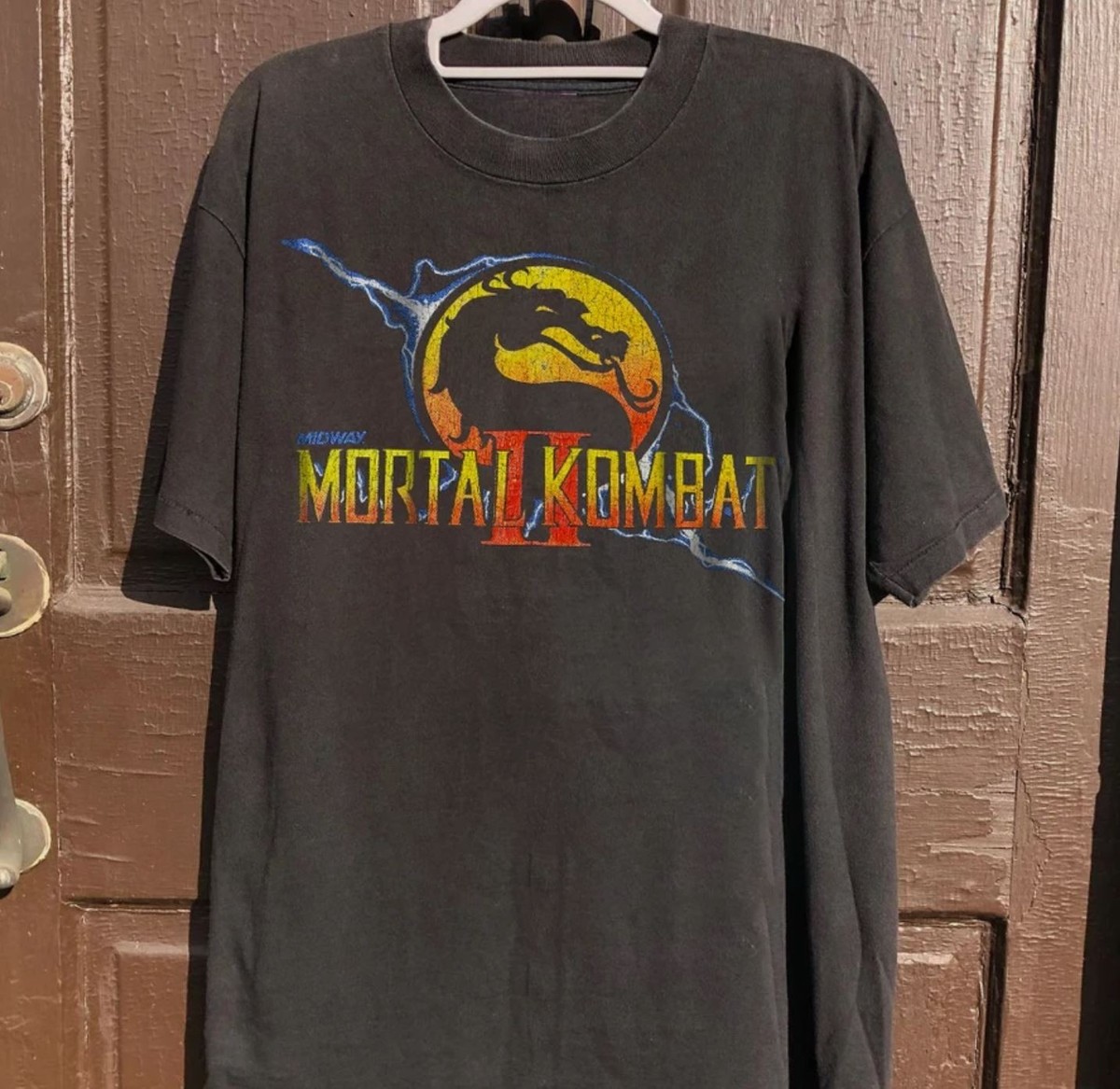 T-shirt Mortal Kombat X Officiel - Taille L, Couleur Noire, Neuf Avec étiquette