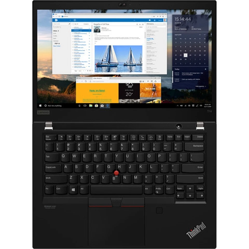 Lenovo ThinkPad T14 Gen 1 14" FHD AMD Ryzen 5 4650 Pro 16GB 256GB Radeon Graphic - Image 4 of 4