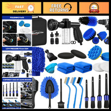 35pcs Car Detailing Brush Set - Complete Car Wash Cleaning Kit For Auto Care 35pcs Car Detailing Brush Set - Complete Car Wash Cleaning Kit For Auto Care