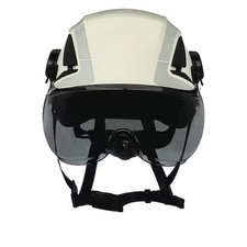 3M X5-Sv02 Hard Hat Visor, Gray Visor, Polycarbonate, Anti-Fog,