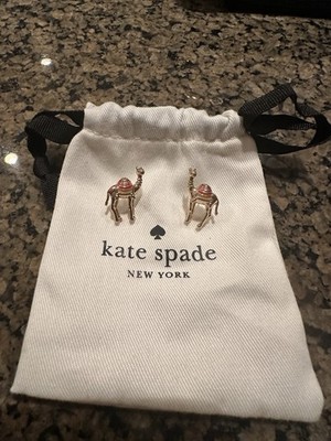 Kate Spade New York Spice Things Up Camel Earrings Multicolor