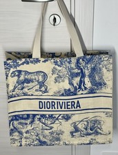 DIORIVIERA Tote Bag Christian DIOR beauty VIP -Fast Shipping From Italy