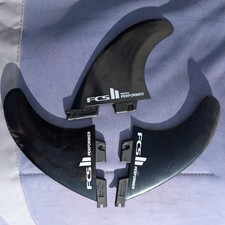 FCS II Surfboard Surf Fins FCS Two ii Thruster Set Medium