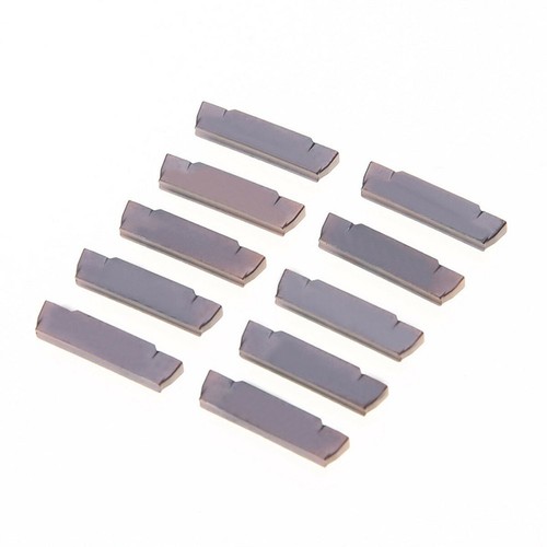 10 Pcs MGMN200-G LDA-Carbide Inserts Blades-For-Grooving Cutting-Lathe-Tool New - Afbeelding 15 van 21