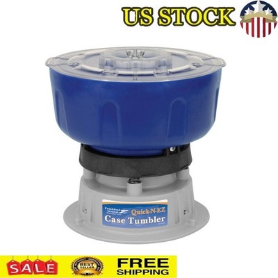 Vibratory Case Tumbler Bowl Fast Aggressive Cleaning Easy Workable Durable New