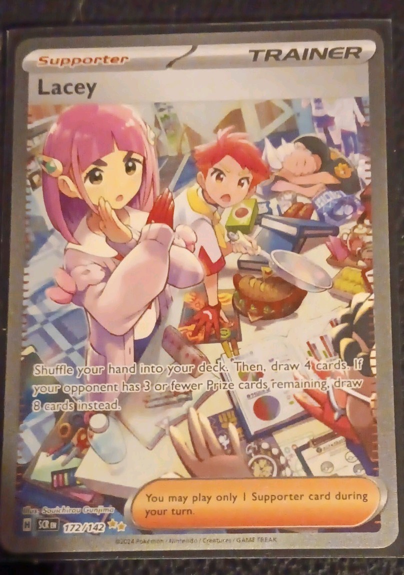 The Pokémon Company Lacey 172/142 Sv07: Stellar Crown Special Illustration Holo