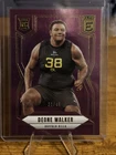 2025 Donruss Elite Football Purple Deone Walker #195