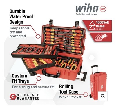 Whia 80 Piece Master Electricians Tool Set