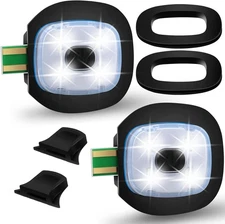 LED USB Rechargeable Beanie Light with Rubber Piece for LED Beanie Hat Craft Kit